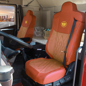 GMC Mitsubishi Hino Isuzu Daf Man Renault Housse de siège de camion universelle quatre saisons en cuir de luxe - Product Image 3