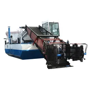 China Made Full New River Hyacinth Cleaning Machinery for Reservoir