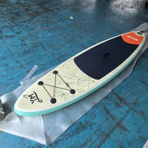 Planche à pagaie <span class=keywords><strong>gonflable</strong></span> de 290 cm, SUP personnalisé, fabricant chinois, EVA stable, Hisea pour le yoga en famille - Product Image 3