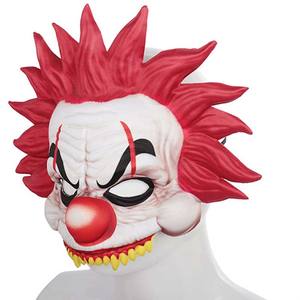 Dekorasi Pesta Halloween Topeng Badut Zombie Alat Peraga Foto Topeng Horor Lateks - Product Image 4