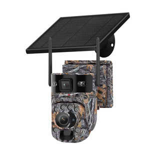 LS Tầm Nhìn Ubox 4G Ngoài Trời An Ninh Máy Ảnh PTZ CCTV Tầm Nhìn Ban Đêm Hai-Cách Âm Thanh Được Xây Dựng Trong Còi Báo Động Mic Cho Đường Mòn Pan-Tilt Thẻ Nhớ - Product Image 3