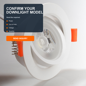 Éclairage intérieur pour la maison, <span class=keywords><strong>spot</strong></span> encastré au plafond réglable, 3w 5w 7w SMD, <span class=keywords><strong>spot</strong></span> encastré rond carré, downlight <span class=keywords><strong>LED</strong></span> - Product Image 6