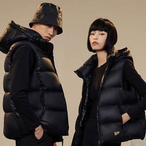 Drop Shipping Gilet d'équitation pour femmes 100% Veste d'équitation en nylon 90% Gilet à capuche <span class=keywords><strong>sans</strong></span> <span class=keywords><strong>manches</strong></span> unisexe en duvet d'oie - Product Image 4