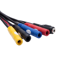 Harnais de câblage pour caméra de recul de voiture à vue panoramique 360 degrés 3D avec connecteur RCA pour utilisation automobile