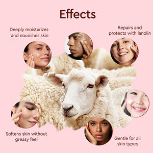 ครีมลาโนลินธรรมชาติสำหรับผิวหน้าและผิวกายให้ความชุ่มชื้นแก่ผิวแกะสำหรับผิวแห้งฉลากส่วนตัว - Product Image 4