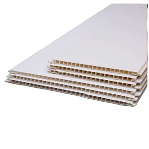 Plaques de plafond en PVC de haute qualité, design moderne, imperméables, imitation bois blanc, panneaux de plafond en PVC pour l'intérieur - Product Image 6