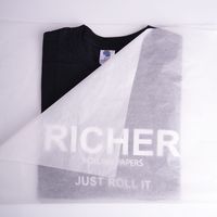 Vente en gros de papier cristal translucide personnalisé pour chaussures vêtements traçage simple face aseptique avec sucette de gelée de lait