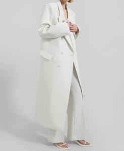 Produzione di <span class=keywords><strong>Trench</strong></span> in lana personalizzato da donna cappotto invernale pesante cappotti Casual da donna - Product Image 4