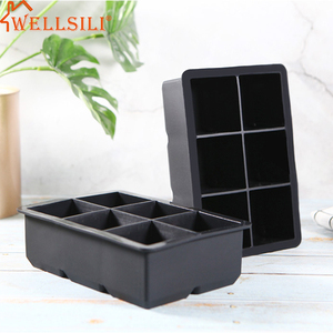 Vente flash - Bac à glaçons en silicone <span class=keywords><strong>de</strong></span> qualité alimentaire, écologique, compatible lave-vaisselle, 6 compartiments, pour <span class=keywords><strong>whisky</strong></span> - Product Image 6