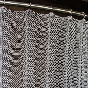 Trung Quốc Honeycomb Trang Trí Kim Loại Drapery <span class=keywords><strong>Wire</strong></span> <span class=keywords><strong>Mesh</strong></span> Curtain Cho Cửa Sổ Hoặc Phòng Divider - Product Image 5