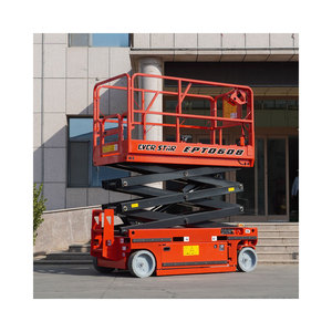 Bán hàng nóng điện Scissor Lift thủy lực trên không làm việc nâng nền tảng - Product Image 6