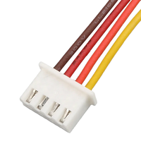 Konektor JST Seri ZH Pitch 1.5mm ZHR-2 Housing Perakitan Kabel Kawat Papan Berisolasi PVC Panjang Strip 5mm Harness Tembaga