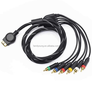<span class=keywords><strong>Cable</strong></span> de Audio y vídeo <span class=keywords><strong>AV</strong></span> RGBS de alta calidad de 1,8 m, componente PS2 a Ypbpr para consola de juegos PS, componente trenzado HDTV, <span class=keywords><strong>Cable</strong></span> RCA - Product Image 2