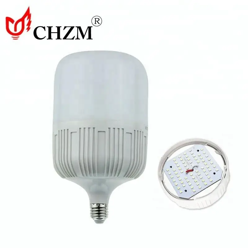 CHZM नि: शुल्क नमूने ऊर्जा की बचत बल्ब कच्चे सामग्री इनडोर प्रकाश सफेद टी-के आकार का बल्ब का नेतृत्व किया