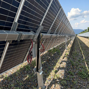 Pelacak tenaga surya sumbu tunggal, 3MW sistem pelacakan PV satu sumbu otomatis, <span class=keywords><strong>kit</strong></span> pemasangan tanah, pelacakan matahari pelacakan <span class=keywords><strong>Panel</strong></span> surya - Product Image 3