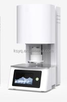 Four de frittage de zircone KS-DF-L pour laboratoire dentaire avec thermocouple de type B, certifié CE, jusqu'à 1700 °C
