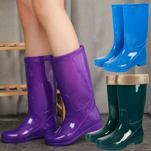 Wholesale High Waterproof Anti-Slip Pvc Outdoor <b>Boots</b> Garden Kitchen Use Lining Adults <b>Rain</b> Shoes - Product Image 3