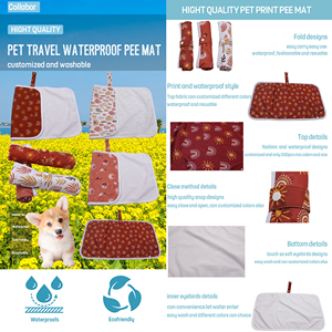 Colwork-esteras impermeables para espectáculos de perros, esterilla de baño absorbente para perros, lavable, para interiores - Product Image 2