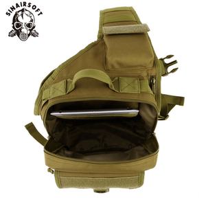 กระเป๋าเป้สะพายไหล่เดี่ยวแบบยูนิเซ็กซ์ ทำจากไนลอน 800D สำหรับกีฬากลางแจ้ง แคมป์ปิ้ง วัสดุโพลีเอสเตอร์ทนทาน - Product Image 4