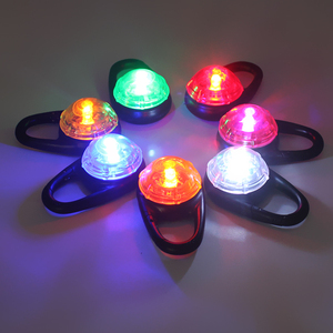 Hot Pet Colorful Led Round Pendant Dog with Luminous Battery Night Light Flashing Dog <strong>Cat</strong> Clip on Necklace for <strong>Running</strong> <strong>Outdoor</strong> - Product Image 6