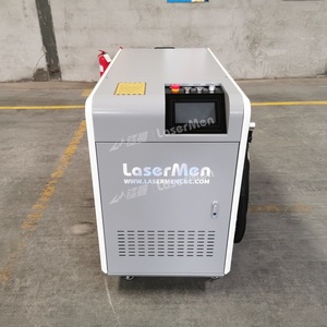 Lasermen Máquina cortadora de limpieza de soldadura láser de fibra 3 en 1 Double Wobble 3 en 1 de 1200W a 3000W para fabricación de metal - Product Image 5
