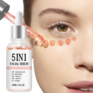 Sérum Visage Coréen OEM <span class=keywords><strong>Anti</strong></span>-Âge 5 en 1 à la Vitamine C et Niacinamide, Correcteur de Taches Brunes en Marque Blanche - Product Image 2