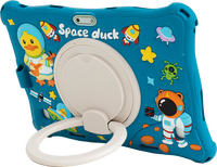 Tablet Anak 10.1 Inci, Tablet Anak dengan Pelindung, Mendukung Android, Kartu SIM, Casing Plastik, Terhubung Wifi untuk Permainan Edukasi