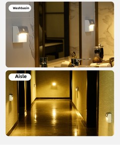 Tối giản Sync-Kích hoạt <span class=keywords><strong>Led</strong></span> Bar-Cảm biến chuyển động trong nhà nhựa bóng Tủ ánh sáng với đa-đơn vị liên kết đèn cạnh giường ngủ - Product Image 3