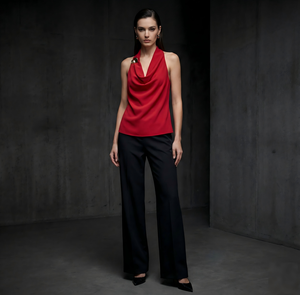 Débardeurs pour femmes, nouvelle mode 2025, incrustations dorées, style vintage, sans manches, camisoles chics pour femmes - Product Image 1