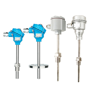 K Type Thermokoppel Temperatuursensor <span class=keywords><strong>400</strong></span> Graden Explosieveilige Gepantserde Platina Thermistor <span class=keywords><strong>Pt100</strong></span> Thermokoppel Sonde - Product Image 1