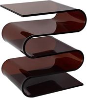 Table basse multifonction en acrylique, style moderne, pour salon, mobilier de maison, vente en gros, marque chinoise