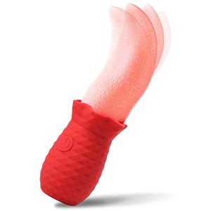 Giocattolo Sessuale a 10 Velocità per Donne, Lingua Realistica per Stimolazione Vaginale e Anale - Stimolazione Clitoridea e del Punto G con Funzione per Capezzoli e Seno - Product Image 1