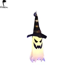 Sombrero de Halloween con Luz LED Intermitente para Decoración del Hogar, Lámpara Brillante para Decoración del Hogar, 1 a 5 Unidades