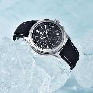 Pagani Design Men's Mechanical <b>Watch</b> 40mm Round Dial 12.5mm Thickness 100m Waterproof Blue Strap Chronograph - Product Image 3