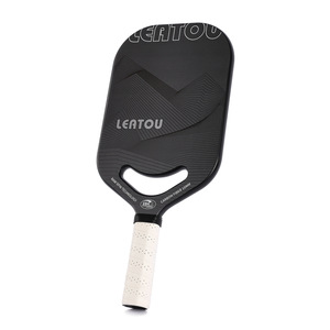 Raquette de pickleball Leatou 16 mm en fibre de carbone, forme standard, résistante au vent, 42x18,5 cm - Product Image 1
