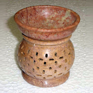 Quemador de Aromas, Quemador de Aceite, Piedra de Jabón India, Duradero - Product Image 1