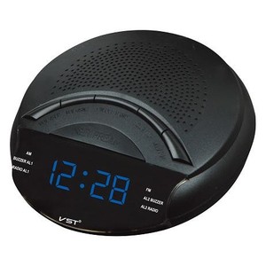 Radio portátil AM/FM <span class=keywords><strong>de</strong></span> búsqueda automática y despertador LED <span class=keywords><strong>de</strong></span> 0,6" - Product Image 4