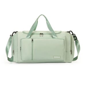 Large Capacity Fashionable Polyester Oxford Single Shoulder Crossbody <b>Backpack</b> Zipper Independent Shoe Compartment Dry Wet - Product Image 5