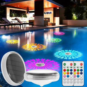 Luces Flotantes para Piscina IP67, Luz de Piscina, Lámpara de Mesa, Luz LED Subacuática Solar RGB Impermeable - Product Image 1