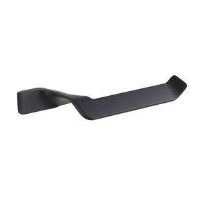 Ensemble d'accessoires de salle de bain en alliage de zinc noir, porte-serviettes mural moderne de luxe - Product Image 4