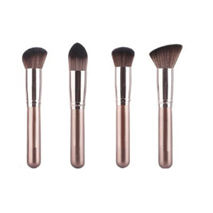 <span class=keywords><strong>Amazon</strong></span> vente chaude 9 pcs café couleur cosmétique kabuki visage yeux brosse ensemble avec sac à cordon - Product Image 2