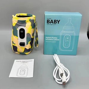 Calentador de Biberones Portátil de Temperatura Constante, Calentador de Leche USB de Cuero para Viajes - Product Image 2