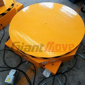 1.5 टी चीन निर्माता जमीन गड्ढे पर चढ़कर बिजली रोटरी लिफ्ट मंच के साथ दौर मोड़ घूर्णन तालिका, घूर्णन मंच - Product Image 6