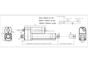 <span class=keywords><strong>12V</strong></span>/24V DC chuyển động tuyến tính thiết bị truyền động, IP67 không thấm nước, yên tĩnh và đáng tin cậy - Product Image 4