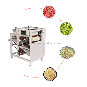 Máquina peladora de cacahuetes tostados a pequeña escala, máquina peladora comercial de eliminación de piel de nueces de soja y almendras - Product Image 2