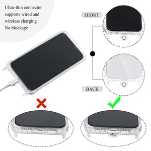 Phổ Điện Thoại Tether Tab Điện Thoại Di Động Dây Buộc Pad Trong Suốt PVC Dây Buộc Vá Gasket Cho Điện Thoại Di Động - Product Image 4