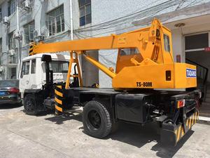 รถเครนบรรทุกมือสอง Tadano TS-80M 8 ตัน พร้อมเครื่องยนต์ Cummins ความสูงยก 4.5 เมตร ชิ้นส่วนไฮดรอลิก Tadano - Product Image 3