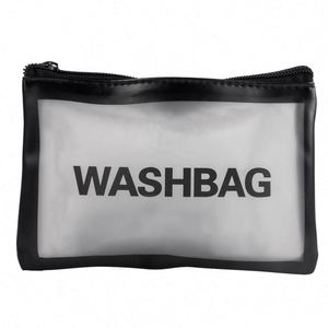 Multifunctional Zipper Bag PVC Waterproof Travel Cosmetic <b>Toiletry</b> <b>Storage</b> Bag - Product Image 2