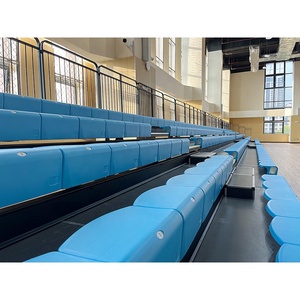 <span class=keywords><strong>Gradas</strong></span> Telescópicas Eléctricas Retráctiles Personalizadas, Asientos sin Respaldo <span class=keywords><strong>para</strong></span> Gimnasios y Estadios, Operación Manual - Product Image 5
