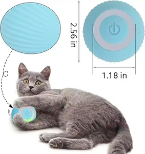 Juguete Eléctrico Interactivo Ecológico con Bola Rodante Inteligente por Gravedad para Gatos, Bola Mordedora para Gatos que se Cansa de Morder, Empaque Transfronterizo - Product Image 4